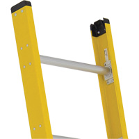 Single Section Straight Ladder - 6100 Series, 10', Fibreglass, 375 lbs., CSA Grade 1AA Cam Industrial