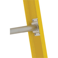 Single Section Straight Ladder - 6100 Series, 10', Fibreglass, 375 lbs., CSA Grade 1AA Cam Industrial