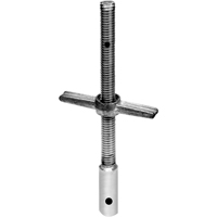 Scaffolding Accessories - Adjustable Jack Screw, Adjustable Jack Screw, 24" W x 24" H Cam Industrial