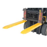 Rallonges de fourche, 48" l x 7-3/8" la, Pour des largeurs de fourches 5" Cam Industrial