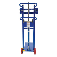 Platform Lift Stacker, Foot Pump Operated, 750 lbs. Capacity, 52" Max Lift Cam Industrial
