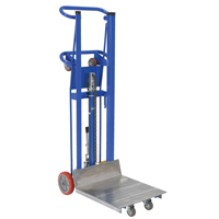 Hydra Lift Platform Stacker, Foot Pump Operated, 750 lbs. Capacity, 52" Max Lift Cam Industrial