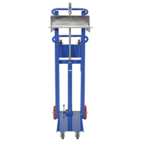Hydra Lift Platform Stacker, Foot Pump Operated, 750 lbs. Capacity, 52" Max Lift Cam Industrial