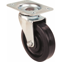 Light-Duty Caster, Swivel, 3" (76 mm), Polyolefin, 250 lbs. (113 kg.) Cam Industrial