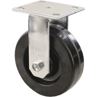 Roulettes robustes EMaxx &agrave; cheville, Fixe, 6" (152,4 mm), Ph&eacute;nolique, 1200 lb (544,3 kg) Cam Industrial