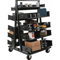 Adjust-A-Tray Trucks, 30" x 38" x 64", 2500 lbs. Capacity Cam Industrial