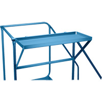 &eacute;chelles roulantes pour l'entretien et les m&eacute;caniciens, Acier, 4 Marches, Hauteur de la plateforme 38" Cam Industrial