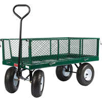 Wagons With Fold-Down Racks, 24" W x 48" L, 800 lbs. Capacity Cam Industrial