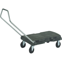 Triple Trolleys, 32-1/2" L x 20-1/2" W, 500 lbs. Cap., Rubber Wheels Cam Industrial