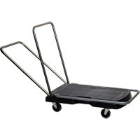 Triple Trolleys, 32-1/2" L x 20-1/2" W, 500 lbs. Cap., Rubber Wheels Cam Industrial