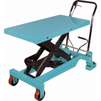 Table &eacute;l&eacute;vatrice robuste &agrave; ciseaux hydraulique, 40" lo x 20-1/8" la, Acier, Capacit&eacute; 2200 lb Cam Industrial