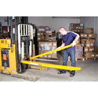 Fork Extensions, 72" L x 5" W, For Fork Width of 4" Cam Industrial