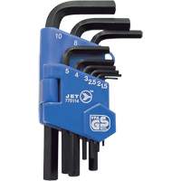 JHK-9M Short Arm Hex Key Set, 9 Pcs., Metric Cam Industrial