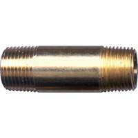 Mamelon long, Laiton, 1/4", NPT Cam Industrial