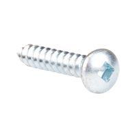 Vis taraudeuse &agrave; t&ecirc;te cylindrique, #12 x 1-1/4" lo, Zingu&eacute; Cam Industrial