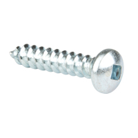 Vis taraudeuse &agrave; t&ecirc;te cylindrique, #14 x 1-1/4" lo, Zingu&eacute; Cam Industrial