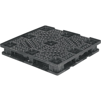 Double Deck Stackable Pallets, 4-Way Entry, 48-7/10" L x 45.7" W x 7-1/2" H Cam Industrial