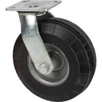 Flat-Free Caster, Swivel, 8" (203.2 mm), Flat-Free, 275 lbs. (125 kg.) Cam Industrial