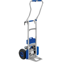 Liftkar&reg; Aluminum Stair Climbing Hand Trucks, Aluminum Frame, 18" W x 61" H, 375 lbs. Capacity Cam Industrial