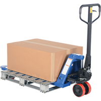 Transpalette manuel Quick-Lift, Acier, 48" lo x 20" la, Capacit&eacute; 5500 lb Cam Industrial