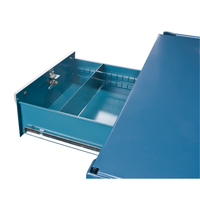 Chariots de service mobiles, 2 Tiers, 24" la x 57" h x 40" p, Capacit&eacute; 1200 lb Cam Industrial