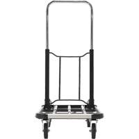 Fold-Up Platform Truck, Stainless Steel, 300 lbs., 28" L x 16" W, 33-1/2" High Cam Industrial