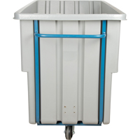 Tilt Truck, Polyethylene, 1.1 cu. yd., 1250 lbs. Load Capacity Cam Industrial