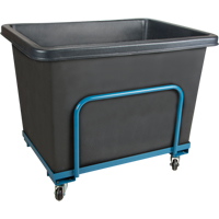Tapered Wall Box Truck, Polyethylene, 43" L x 30" W x 33" H, 16 cu. ft. Volume, 800 lbs. Capacity Cam Industrial