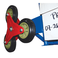 Stair Climbing Hand Truck, Steel Frame, 24" W x 45-3/4" H, 300 lbs. Capacity Cam Industrial