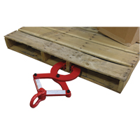 Heavy Duty Pallet Puller, 16 lbs. Weight, 5" Jaw Opening, 6000 lbs. Pulling Capacity, 2" Jaw Height Cam Industrial