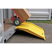 Portable Poly Shipping Container Ramp, 750 lbs. Capacity, 35" W x 36" L Cam Industrial