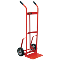 Hand Truck with Reinforced Noseplate - 136RN-HB, Dual Handle, Steel, 51" Height, 800 lbs. Capacity Cam Industrial