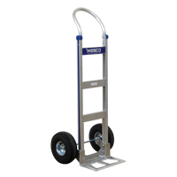 Cobra-Lite Hand Truck - 410-T14-P, Continuous Handle, Aluminum, 49" Height, 600 lbs. Capacity Cam Industrial