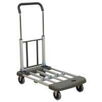 Telefolding Platform Truck, Aluminum, 330 lbs., 29-1/2" L x 17-1/2" W, 36-1/2" High Cam Industrial