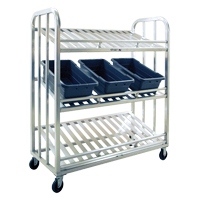 Picking Cart, 3 Tiers, 59" W x 67-1/2" H x 26" D, 1000 lbs. Capacity Cam Industrial