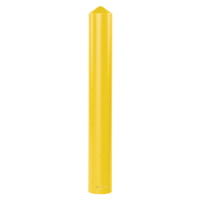 Enveloppe lisse pour butoir, 4" dia. x 56" l, Jaune Cam Industrial