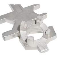 Drum Wrench, 3/4"/2" Opening, 9-1/2" Handle, Stainless Steel Cam Industrial