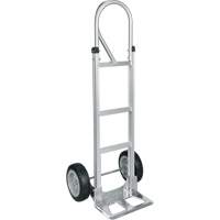 Knocked Down Hand Truck, P-Handle Handle, Aluminum, 52-1/8" Height, 500 lbs. Capacity Cam Industrial