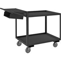 Order Picking Cart, 40-1/4" H x 24-1/4" W x 52-3/8" D, 2 Shelves, 1200 lbs. Capacity Cam Industrial