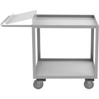 Industrial Grade Order Picking Cart, 39" H x 18-1/8" W x 45" D, 2 Shelves, 1200 lbs. Capacity Cam Industrial