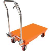 Hydraulic Scissor Lift Table, 32" L x 19-3/4" W, Steel, 1100 lbs. Capacity Cam Industrial
