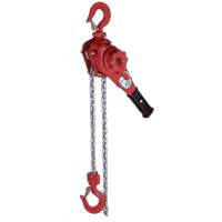 VQ Series Super Light Lever Hoist, 10' Lift, 2300 lbs. (1.6 tons) Capacity, Zinc Chain Cam Industrial