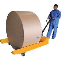 Roll Pallet Truck, Steel, 48" L x 7.5" W, 4000 lbs. Capacity Cam Industrial