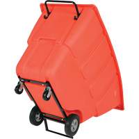 Tilt Truck, Polyethylene, 0.5 cu. yd., 450 lbs. Load Capacity Cam Industrial