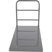 Platform Truck, 48" L x 24" W, 2000 lbs. Capacity, Rubber Casters Cam Industrial