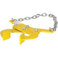 Double Scissor Pallet Puller, 25 lbs. Weight, 4" Jaw Opening, 5000 lbs. Pulling Capacity, 2-3/4" Jaw Height Cam Industrial