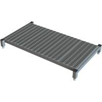 Adjustable Height One-Step Work Platform, 24" W x 48" D, 800 lbs. Capacity, All-Welded Cam Industrial