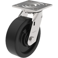 21 Series Medium-Duty Caster, Swivel, 6" (152.4 mm), Phenolic, 1200 lbs. (544.3 kg.) Cam Industrial