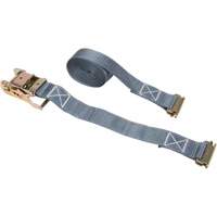 Ratchet Strap, E-Track System, 2" W x 16' L, 1333 lbs. (605 kg) Working Load Limit Cam Industrial