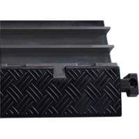 Powerhouse Medium-Duty Straight Cable Protector, 5 Channels, 36" L x 19.63" W x 2.25" H Cam Industrial